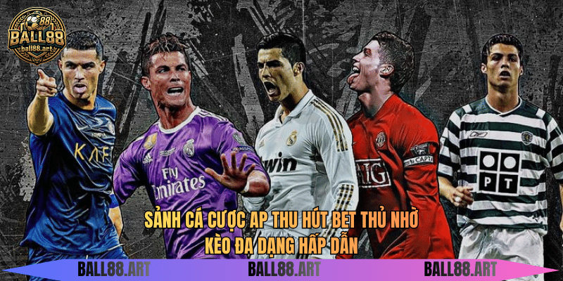 Sảnh AP - Kho Kèo Thể Thao Đa Dạng Hấp Dẫn Nhất Sảnh cá cược AP thu hút bet thủ nhờ kèo đa dạng hấp dẫn